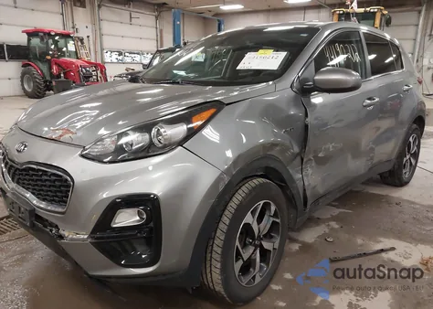 2022 Kia Sportage Lx из США, поврежденный, VIN KNDPMCAC6N7974075